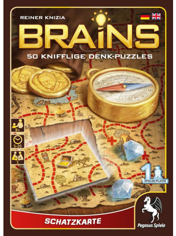 Pegasus Spiele Brains - Schatzkarte