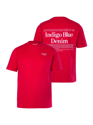 Men Plus Kurzarm T-Shirt in samtrot