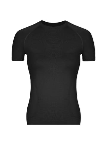 SNOCKS Sport Shirt Seamless Damen 1 Stück in Schwarz