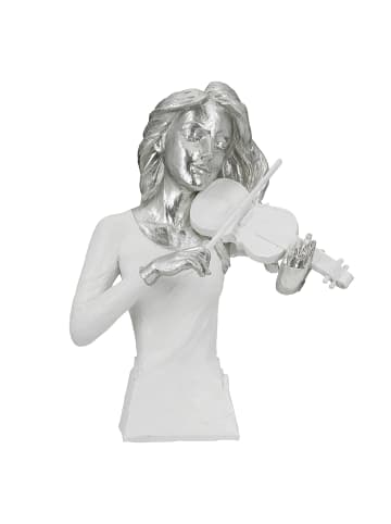 GILDE Figur Musician weiß - (H) 30 cm