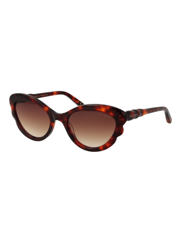 Ted Baker Frauen Sonnenbrille Katzenauge Braun