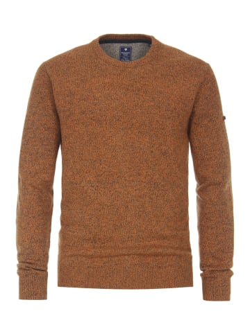 Redmond Rundhals-Pullover in braun