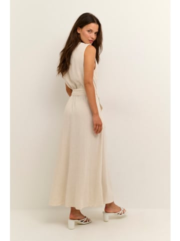 Kaffe Kleid KAliny Relaxed fit in Light Sand Linen