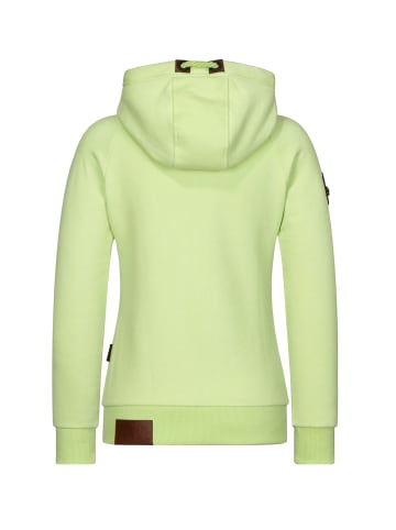 naketano Sweat Kapuzenjacke Brazzo 20 Matcha Green Melange