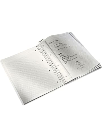 Leitz Notizbuch Wow A4 80 Blatt 80g/qm kariert blau