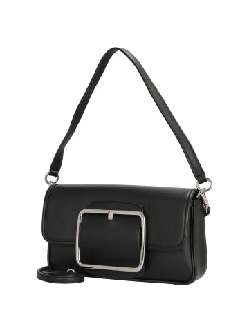 Seidenfelt Grurup - Umhängetasche 19 cm (smooth toffee) in schwarz