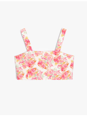 KOTON Bluse in Rosa Gemustert