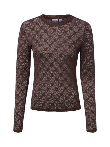 Noisy may Spitzenshirt NMJudith in schoko