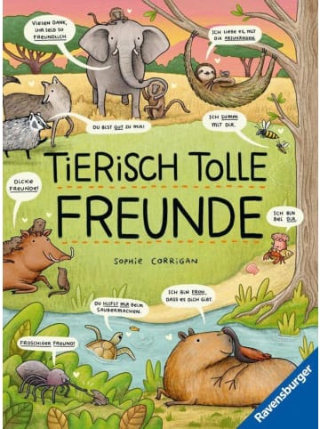 Ravensburger Tierisch tolle Freunde - Das etwas andere Sachbuch zum Thema Tiere für Kinder...