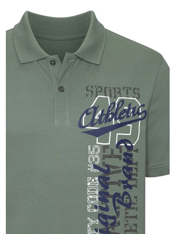 John Devin Poloshirt in salbei