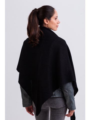 CASH-MERE.CH Bio Schal triangel in Schwarz