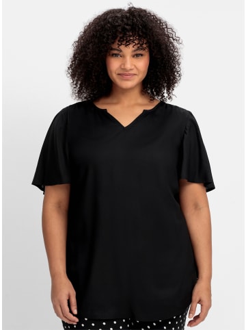 sheego Tunika in schwarz