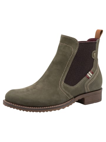 Tamaris Chelsea Boot in OLIVE