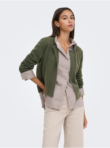 JDY Strickjacke in Ivy Green
