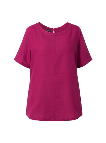 Ulla Popken Bluse in magnolienrot