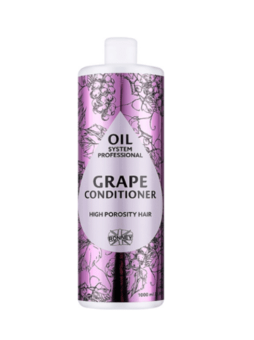 Ronney Professional Oil System Grape Conditioner für Haare mit hoher Porösität 1000 ml
