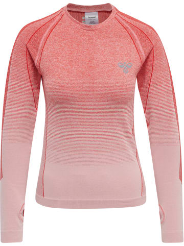 Hummel Hummel T-Shirt Hmlgg12 Multisport Damen Nahtlosen in AURA ORANGE MELANGE