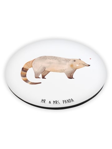 Mr. & Mrs. Panda magnet Nasenbär ohne Spruch in Weiß