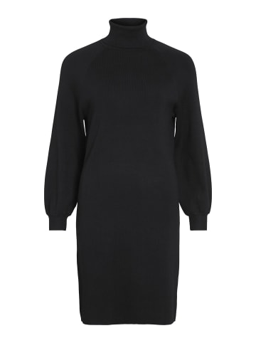 Vila Strickkleid in Black Beauty