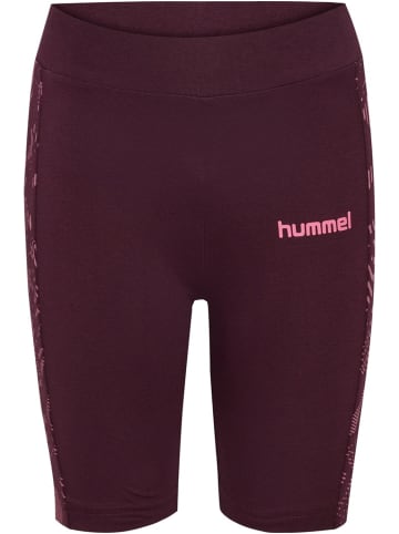 Hummel Kinder Short "Warmup Short Tights" in Rot