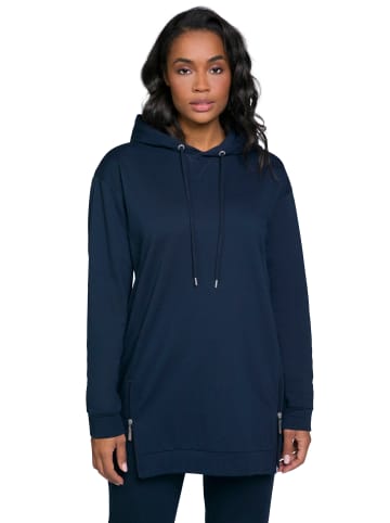 Gina Laura Hoodie-Shirt in dunkles marine