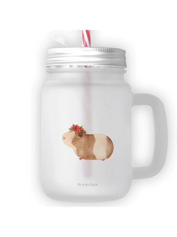 Mr. & Mrs. Panda Limonadenglas Meerschweinchen Weisheit ohne Spruch in Transparent