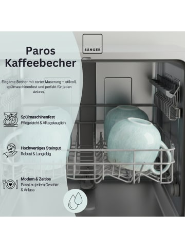 Sänger KAFFEEBECHER PAROS - 4 teilig