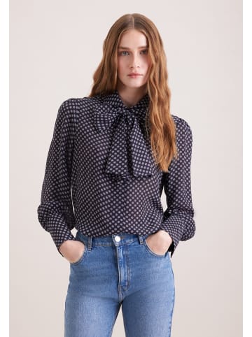 Seidensticker Ausgestellte Bluse Regular in Dunkelblau