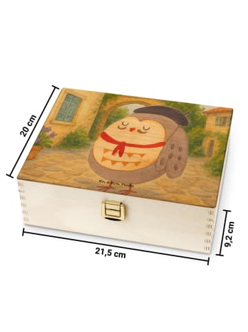 Mr. & Mrs. Panda Teebeutel Aufbewahrung Eule Frankreich Design o... in Weiß