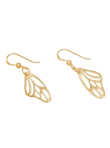 Gemshine Ohrringe WINGS - Schmetterling in gold coloured