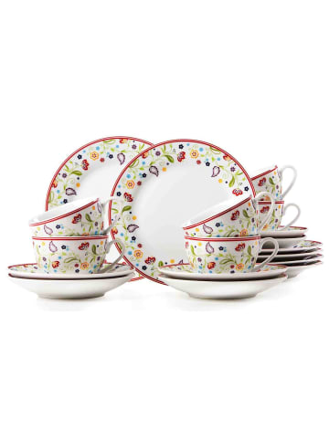 Ritzenhoff & Breker 18er Set Kaffeeservice Doppio in bunt