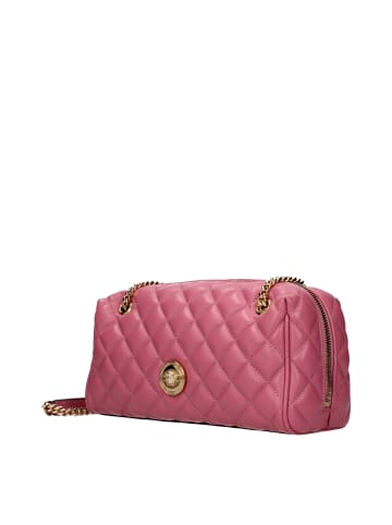 Versace Pink Leder Schultertasche