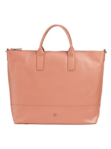 DuDu Halmahera Shopper Tasche Leder 40 cm in flamingo pink