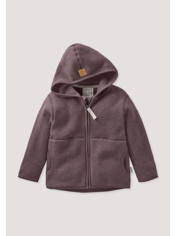 Hessnatur Fleece-Jacke in brombeersorbet