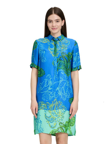 Betty Barclay Hemdblusenkleid mit Knopfleiste in Green/Blue
