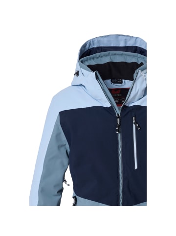 Killtec Funktionsjacke mit abzippbarer Kapuze in Blau3056