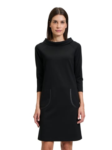 Betty Barclay Sweatkleid mit Kragen in Schwarz