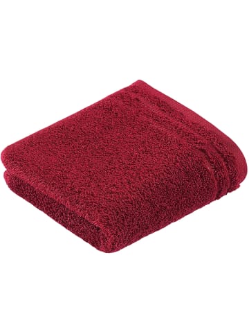 Vossen 4er Pack Gästetuch in rubin