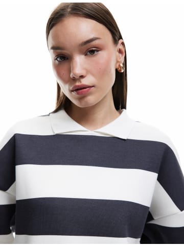 KOTON SWEATSHIRTS in Anthrazit Gestreift