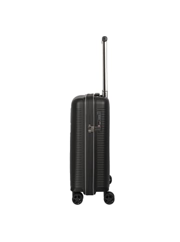 travelite Roomer 4 Rollen Kabinentrolley 55 cm in schwarz