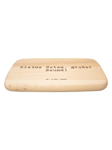 Mr. & Mrs. Panda schneidbrett Spruch Bassklarinette Sound mit Sp... in Transparent