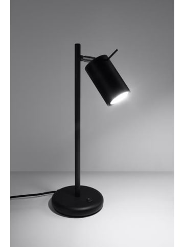 Nice Lamps Tischlampe ETNA in Schwarz stahl (L)14,5cm (B)19,5cm (H)43cm