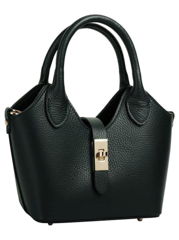 Forty degrees Handtasche LANVERRA - S echt Leder in dunkelgrün
