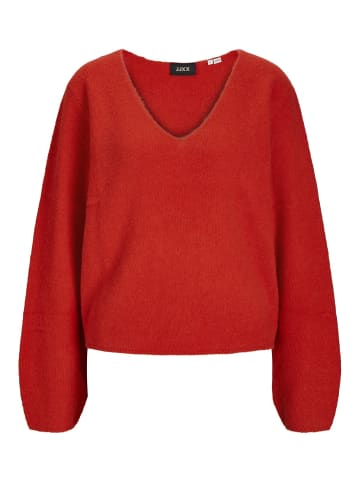 JJXX Strickpullover in Fiery Red