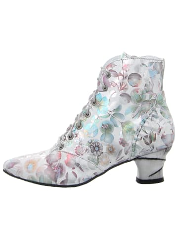SIMEN Schnürstiefelette in metall