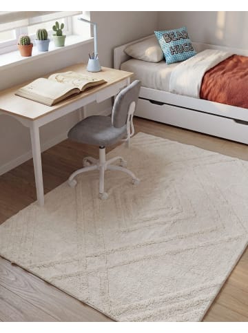 Beliani Kinderteppich ZIRO in Beige - (W) 140 x (L) 200 cm