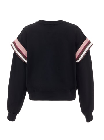 myMo Women Sweatshirt in Schwarz