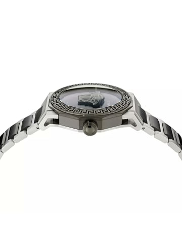 Versace Analoguhr für Damen in silber