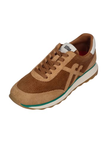fitflop Sneaker Low RETRO-Q FF CORD TRAINERS in braun