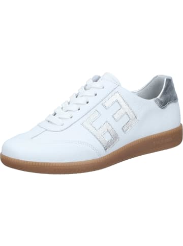 Semler Schnürschuhe in weiss-silber